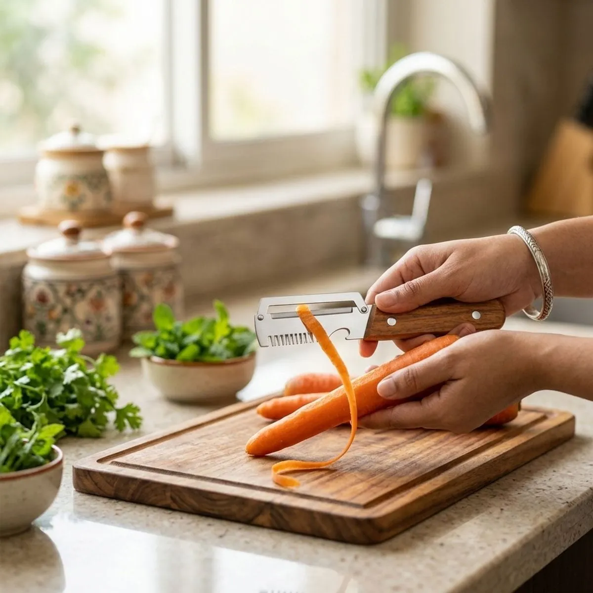 3-in-1 Vegetable Peeler, Grater & Bottle Opener — photo 2