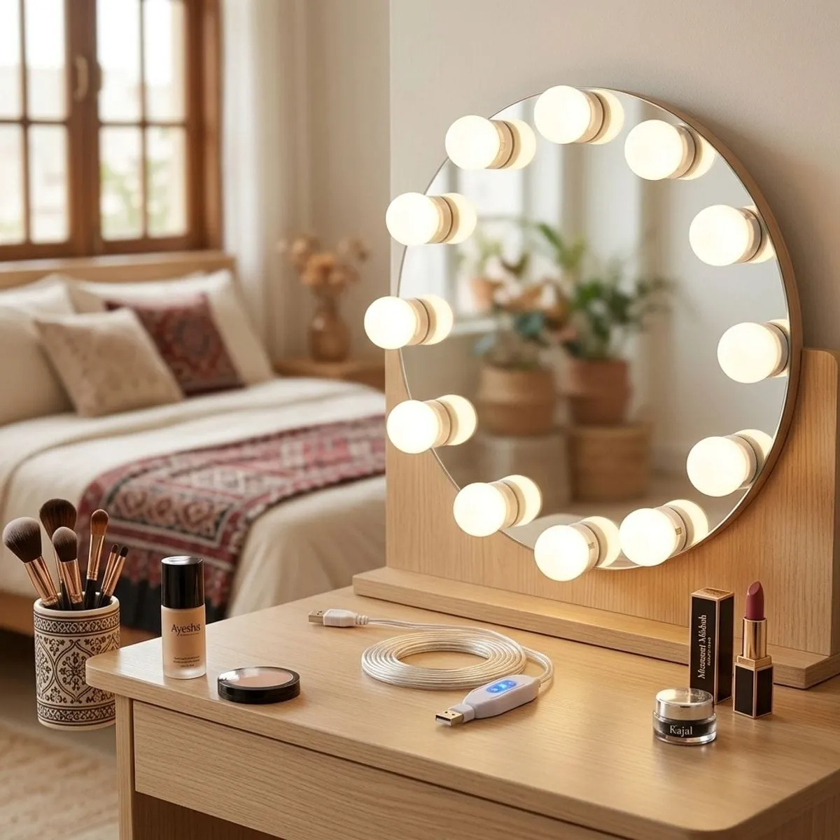 Vanity Mirror LED Light Kit — 10 Bulbs — photo 2